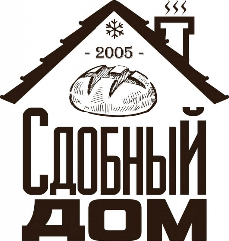 Сдобный дом — логотип